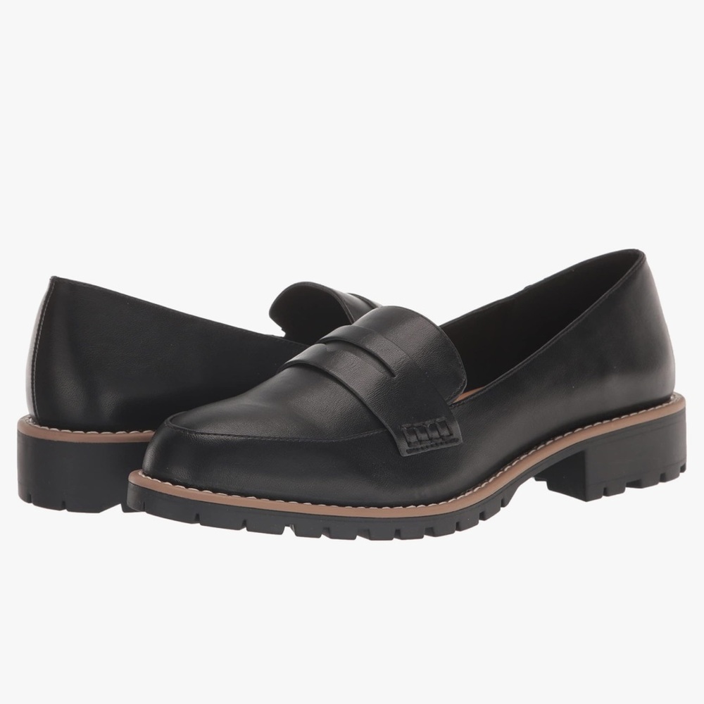 Brand new DV lug loafers